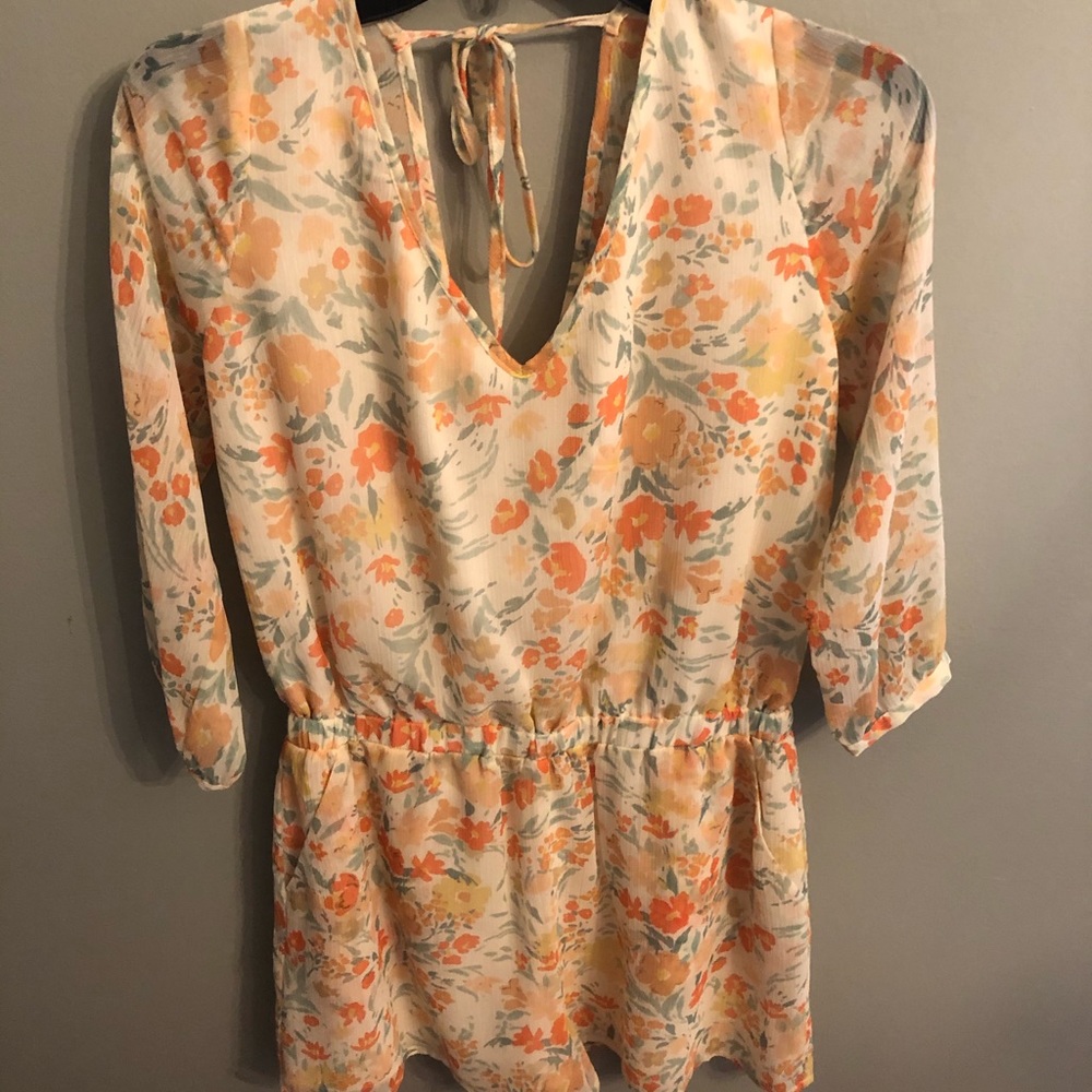 Floral Romper